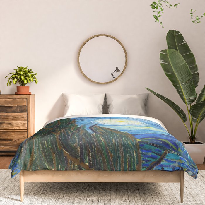 Vincent van Gogh Starry Night Comforter Gallery Image 3