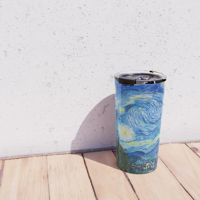 Vincent van Gogh Starry Night Travel Mug Gallery Image 4