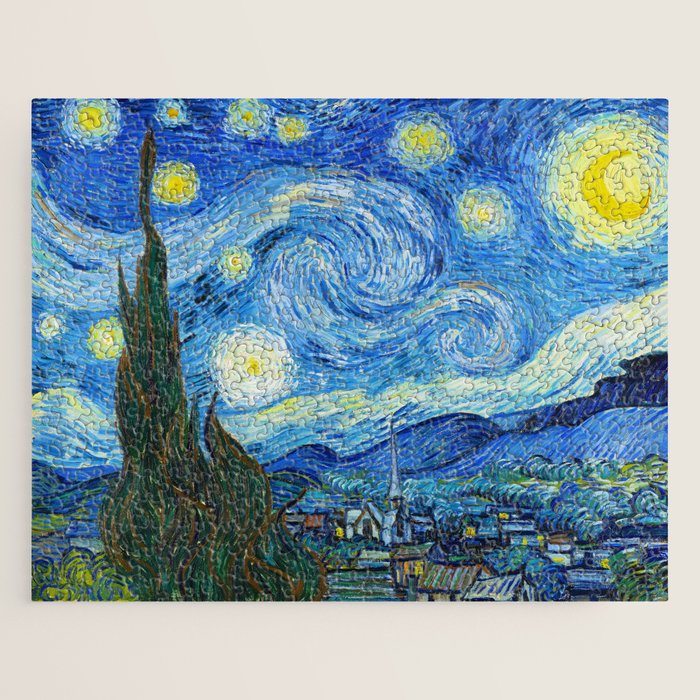 Vincent van Gogh Starry Night Jigsaw Puzzle Gallery Image 1