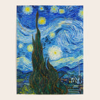 Vincent van Gogh Starry Night Poster Gallery Image 4