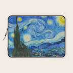 Vincent van Gogh Starry Night Laptop Sleeve Gallery Image 1