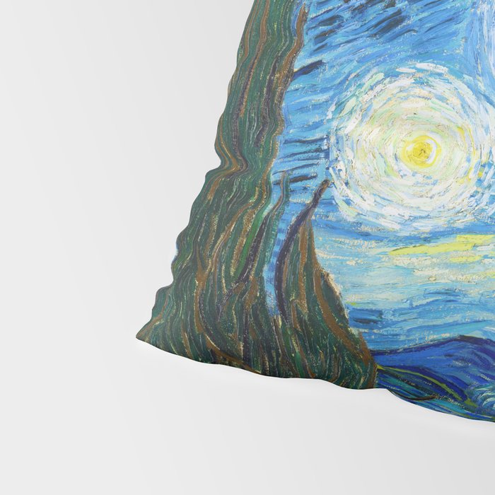 Vincent van Gogh Starry Night Pillow Sham Gallery Image 4