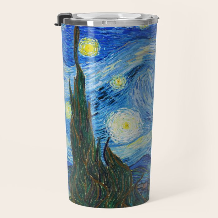 Vincent van Gogh Starry Night Travel Mug Gallery Image 3