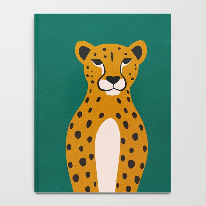 The Stare: Marigold Cheetah Notebook Gallery Image 4