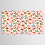 Retro Colorful Daisies  Tablecloth Gallery Image 2