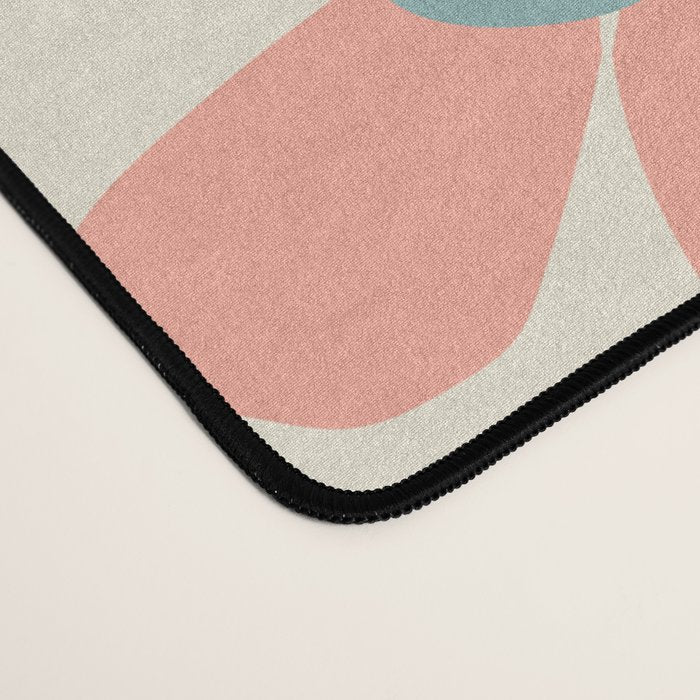 Retro Colorful Daisies  Desk Mat Gallery Image 4