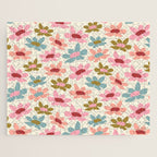 Retro Colorful Daisies  Jigsaw Puzzle Gallery Image 1