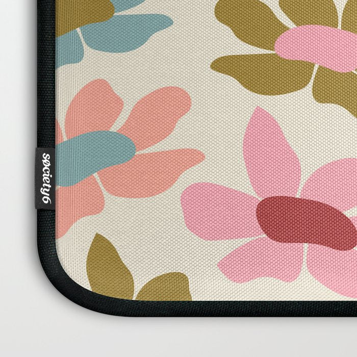 Retro Colorful Daisies  Laptop Sleeve Gallery Image 3