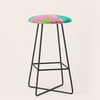 Tropical pink pool Stool Gallery Image 1