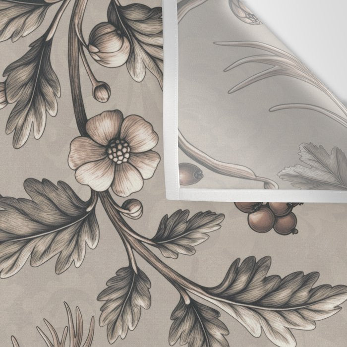 William Morris Woodland Nostalgia Beige Wall Tapestry Gallery Image 3