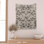 William Morris Woodland Nostalgia Beige Wall Tapestry Gallery Image 2