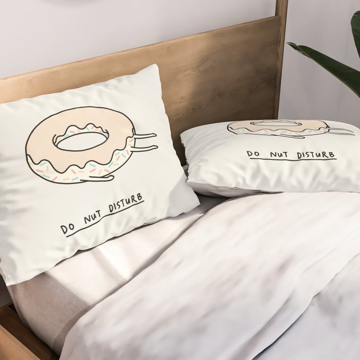 Donut Disturb Pillow Sham Gallery Image 2