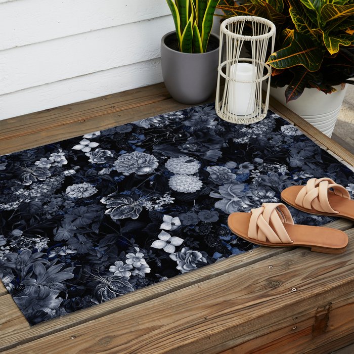 EXOTIC GARDEN - NIGHT VII Outdoor Rug Gallery Image 2