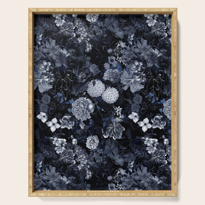EXOTIC GARDEN - NIGHT VII Serving Tray Gallery Image 1