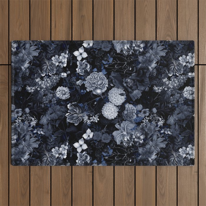 EXOTIC GARDEN - NIGHT VII Outdoor Rug Gallery Image 1
