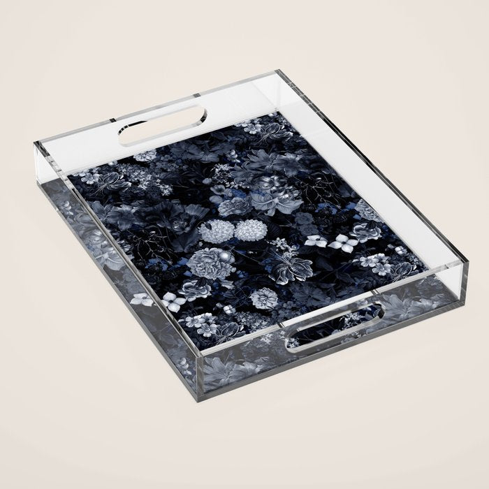 EXOTIC GARDEN - NIGHT VII Acrylic Tray Gallery Image 1