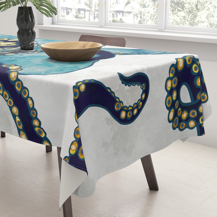 Metallic Octopus VI Tablecloth Gallery Image 3