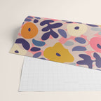 Funny sunny floral pattern Wrapping Paper Gallery Image 2