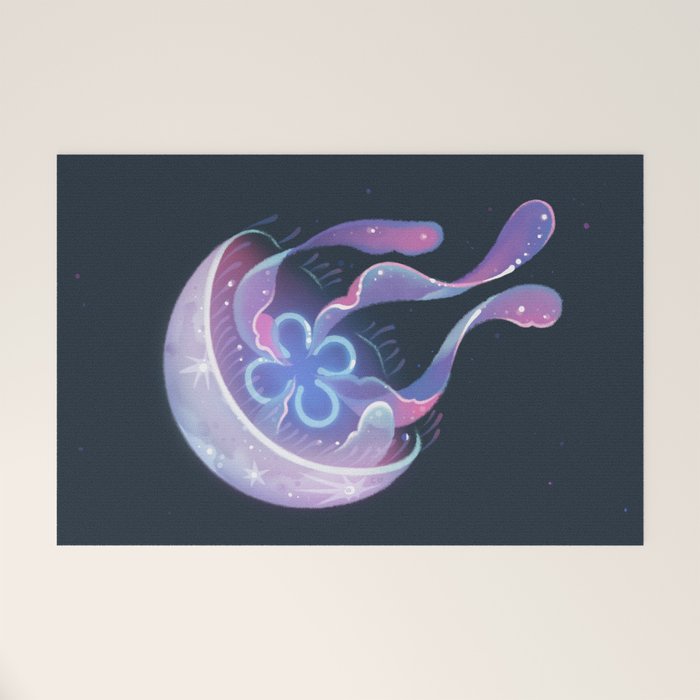 Moon jelly Welcome Mat Gallery Image 1