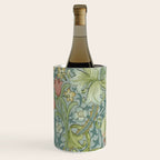 William Morris Vintage Golden Lily Mineral Blue Wine Chiller Gallery Image 2
