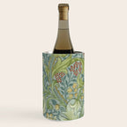 William Morris Vintage Golden Lily Mineral Blue Wine Chiller Gallery Image 3