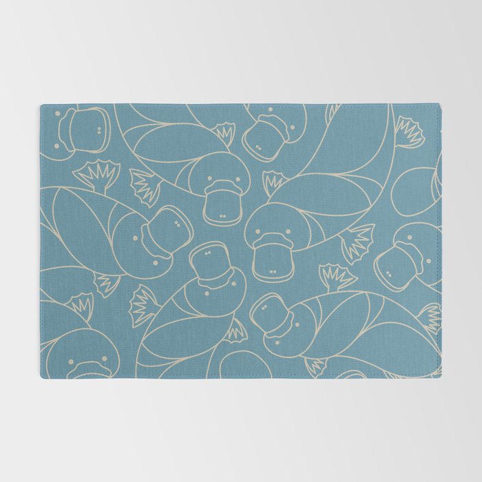 Minimalist Platypus Rug Gallery Image 2