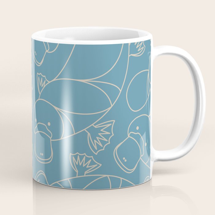 Minimalist Platypus Coffee Mug Gallery Image 1