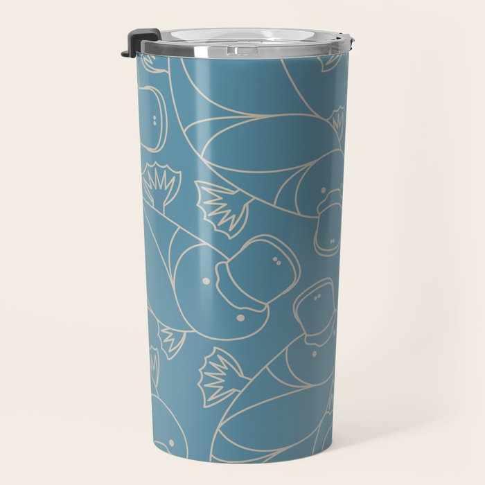 Minimalist Platypus Travel Mug Gallery Image 3