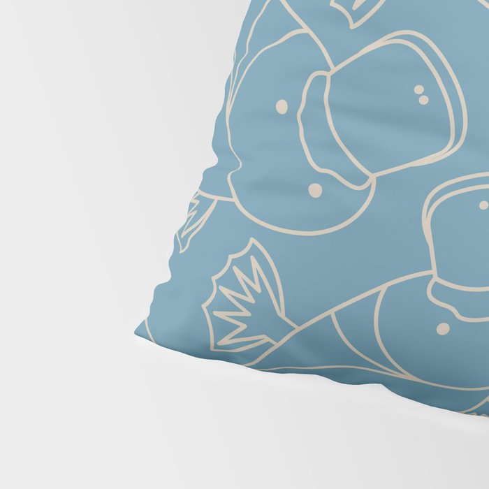 Minimalist Platypus Pillow Sham Gallery Image 4