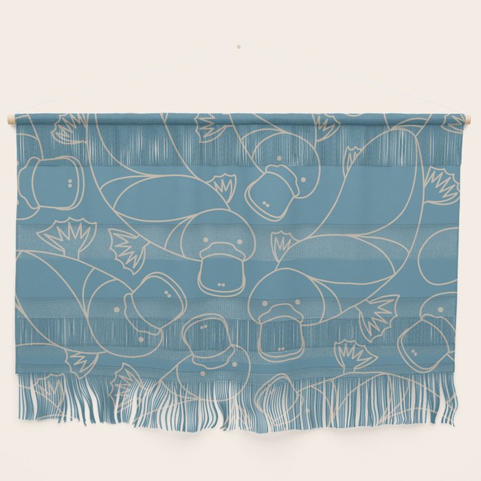 Minimalist Platypus Wall Hanging Gallery Image 1