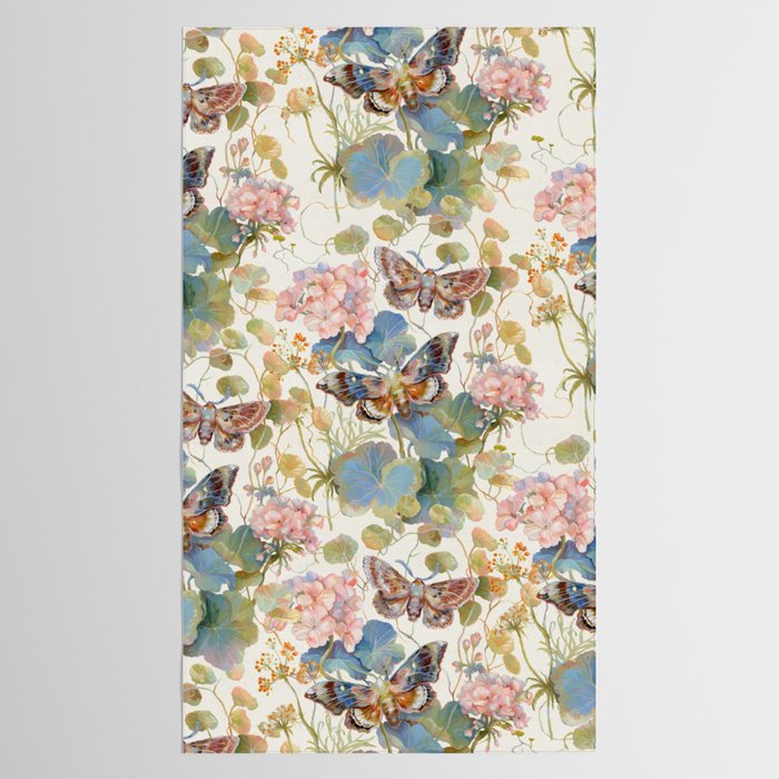 Geranium Moths Tablecloth Gallery Image 2