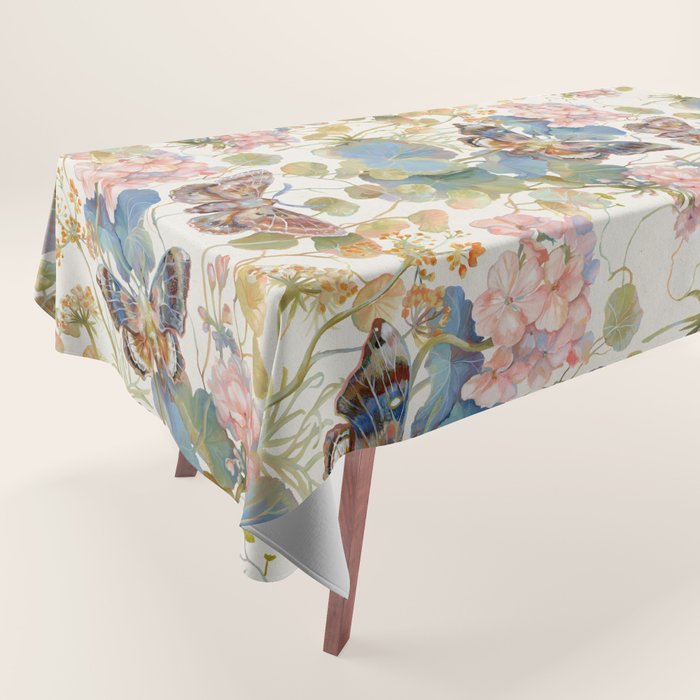 Geranium Moths Tablecloth Gallery Image 1