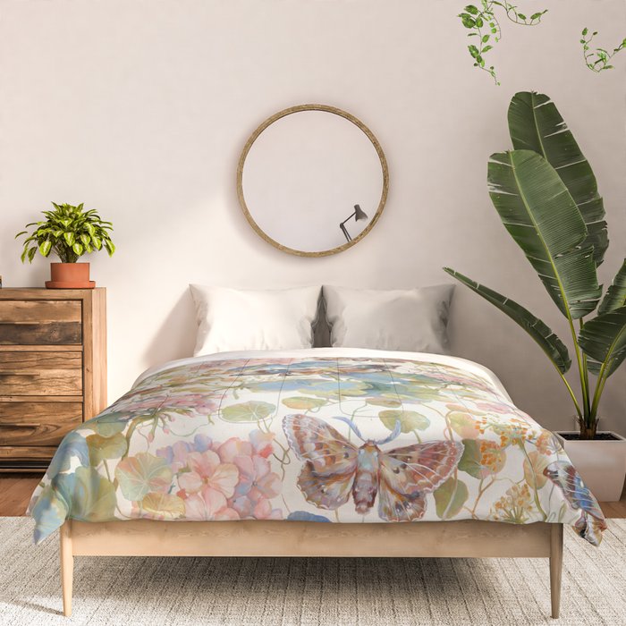 Geranium Moths Comforter Gallery Image 3