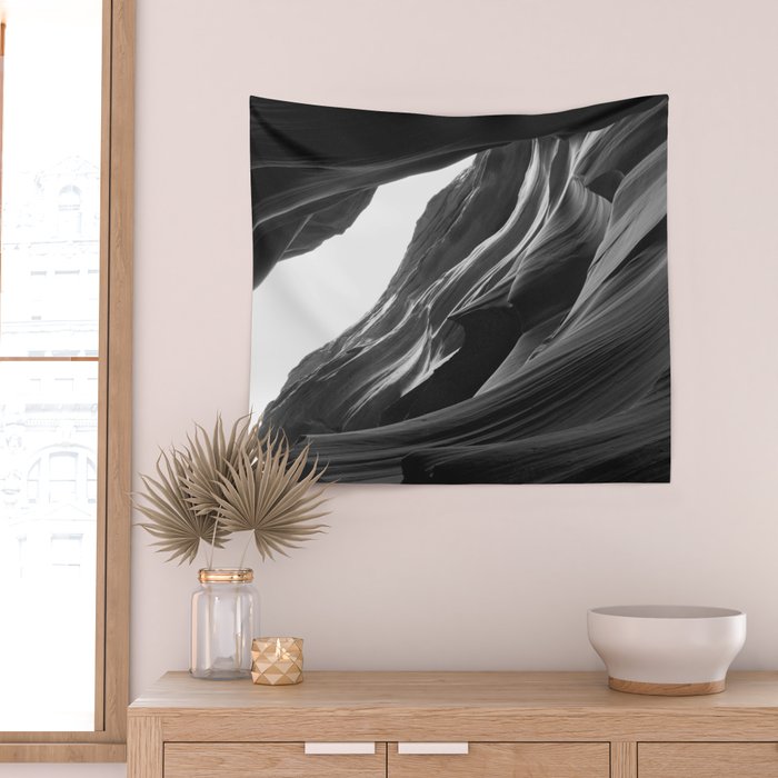 ANTELOPE CANYON XXXV / Arizona Desert Wall Tapestry Gallery Image 2