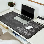 Supercar Sports Car Patent - Car Fan Classic Car Art - Black Chalkboard Desk Mat Gallery Image 2