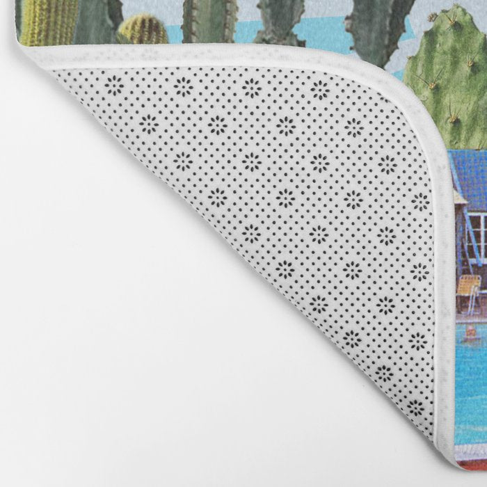 Cactus Inn Bath Mat Gallery Image 2