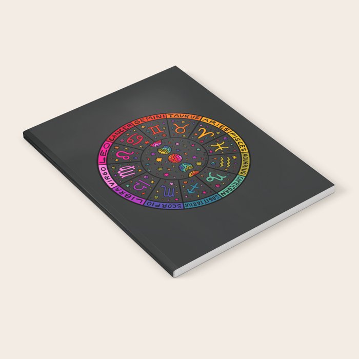 Zodiac Wheel Notebook Gallery Image 1