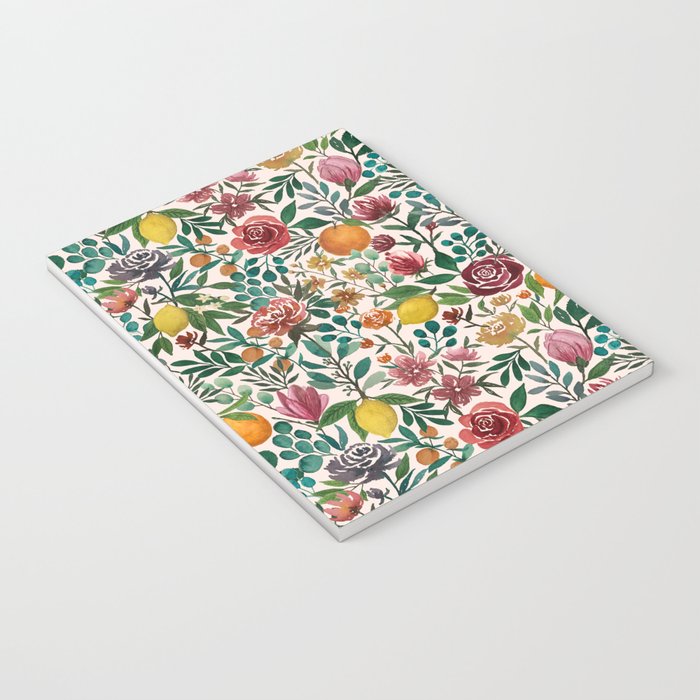 Fruit and Flowers Pattern Notebook Gallery Image 3