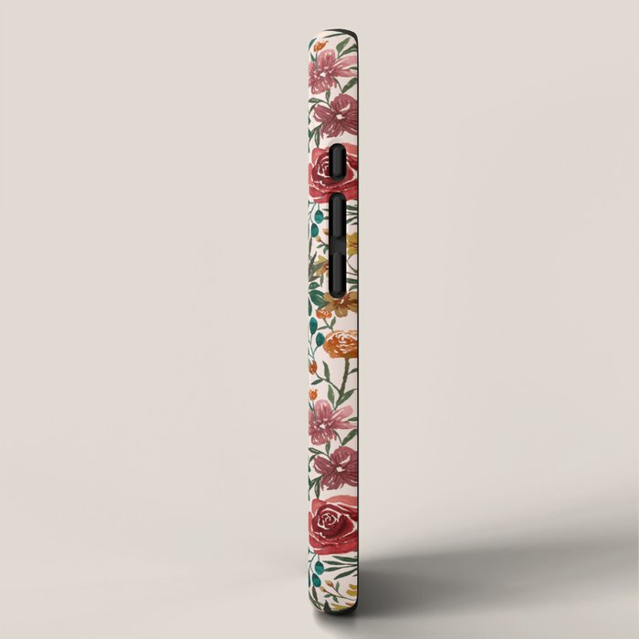 Fruit and Flowers Pattern iPhone Case Gallery Image 2