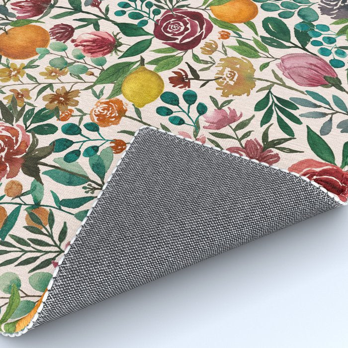 Fruit and Flowers Pattern Rug Gallery Image 4