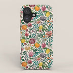 Fruit and Flowers Pattern iPhone Case Gallery Image 1