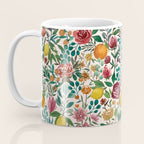 Fruit and Flowers Pattern Coffee Mug Gallery Image 3