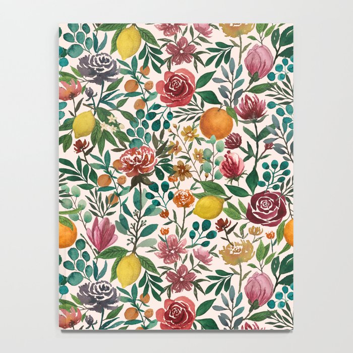 Fruit and Flowers Pattern Notebook Gallery Image 4
