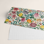 Fruit and Flowers Pattern Wrapping Paper Gallery Image 2
