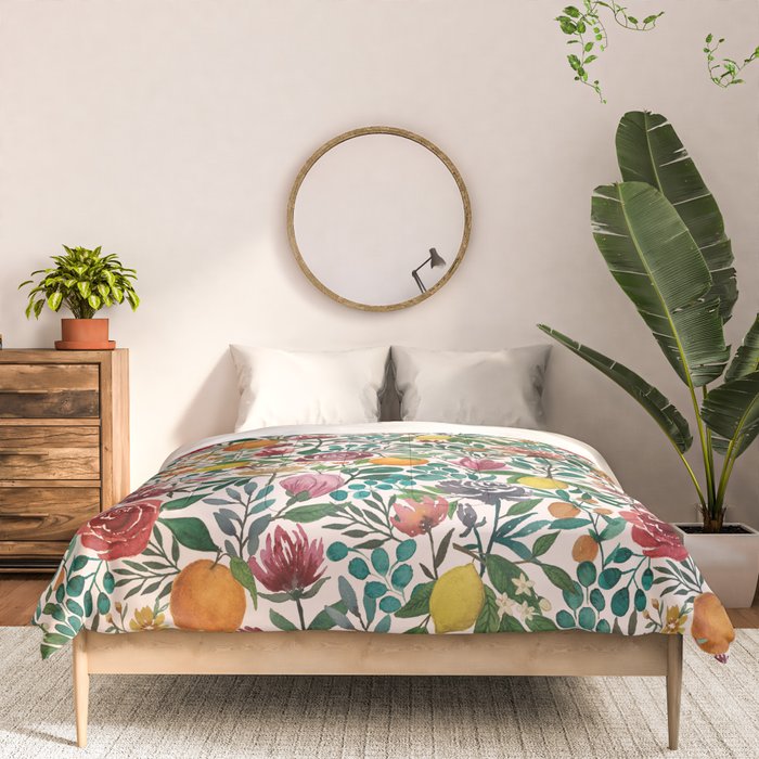 Fruit and Flowers Pattern Comforter Gallery Image 3