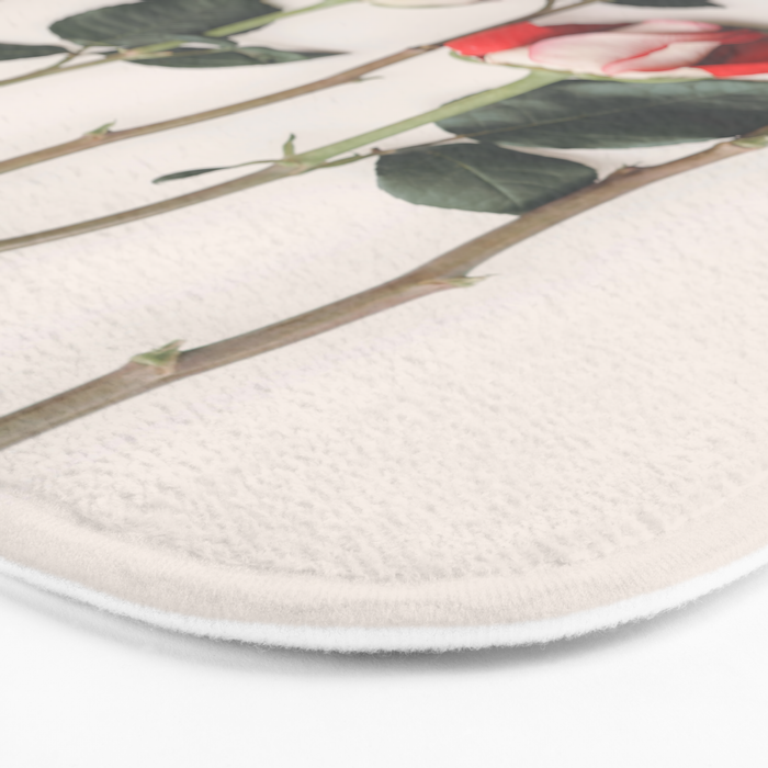 Flowers Roses Bath Mat Gallery Image 3