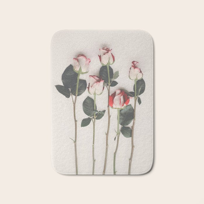 Flowers Roses Bath Mat Gallery Image 1