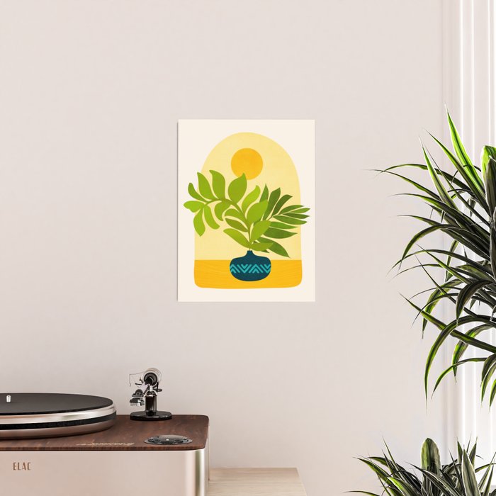 Sunday Morning Window Garden Series Poster Gallery Image 2