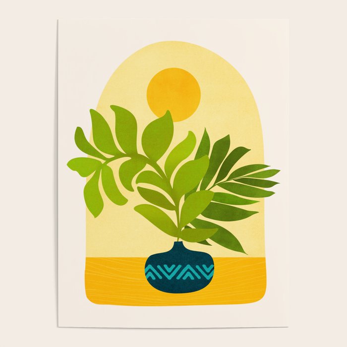 Sunday Morning Window Garden Series Poster Gallery Image 4