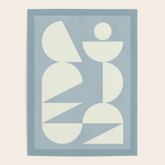 Modern geometric shapes 32 Poster Gallery Image 4